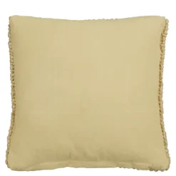 Sierkussen wol licht bruin - l45xb45xh10cm