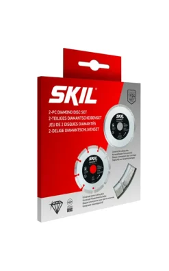 Slijpaccessoires > SKIL Diamantschijf 125mm in 2-delige set 2610S01159