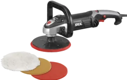 Frees, Slijp & Schaafmachines > SKIL polijstmachine 1144AA 1200W inclusief 3 polijstschijven 180mm