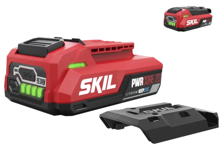 Overige Elektrisch Gereedschap Accessoires > SKIL 20V accu 2.0Ah met USB-C aansluiting (2-zijdig) 3142AA