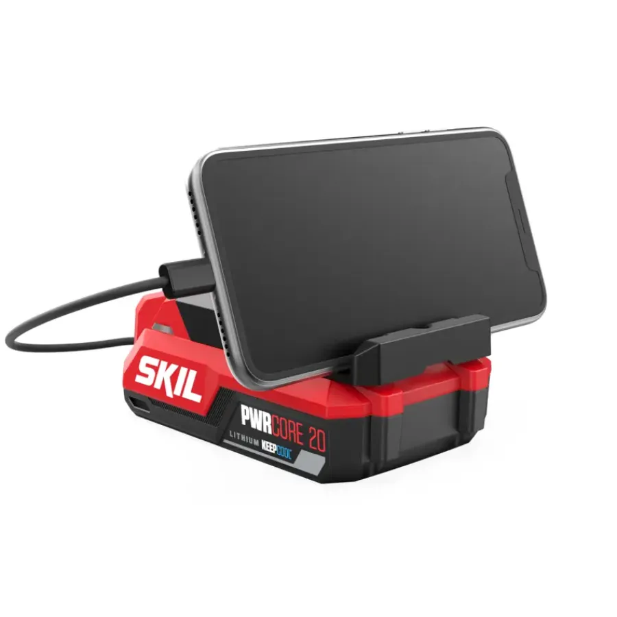 Overige Elektrisch Gereedschap Accessoires > SKIL 20V accu 2.0Ah met USB-C aansluiting (2-zijdig) 3142AA