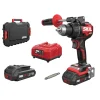 Accuboormachines|Boormachines > SKIL 20V accuboormachine brushless (120Nm)3080HC Incl. 2 accu's 2Ah + lader en koffer
