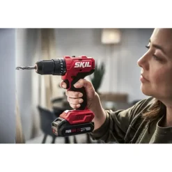 Accuboormachines|Boormachines > SKIL 20V accuklopboormachine 3021HB brushless (incl 2 accu's 2Ah + lader)