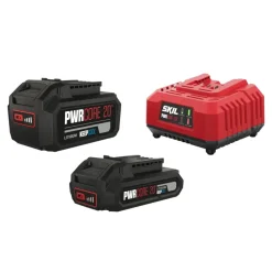 Overige Elektrisch Gereedschap Accessoires > SKIL 20V accu's 2.0 en 4.0Ah + snellader starterset
