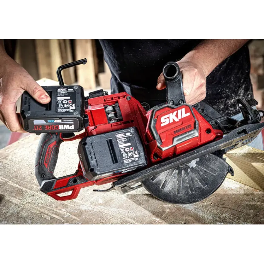 Accu Cirkelzaag|Zaagmachines & -tafels > SKIL 20V cirkelzaag 3572FA XP brushless 66mm incl. CT zaagblad (zonder accu)