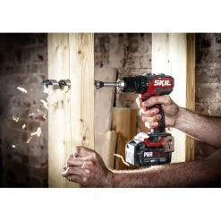 Accuboormachines|Boormachines > SKIL 20V klopboormachine 3075HC brushless (incl. 2 accu's 2,0Ah + snellader)