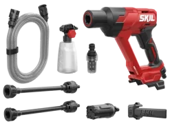 Hogedrukreinigers|Hogedrukreiniger > SKIL 20V mobiele middendrukreiniger 24 bar 0762CA (zonder accu)
