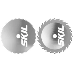 Zaagbladen > SKIL zaagbladenset voor multizaag 3540CA voor hout / laminaat / aluminium / kunststof - 2 stuks