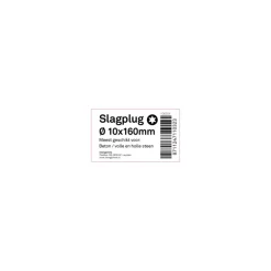 slagplug 10x160mm/ 7x165mm tx 1ST