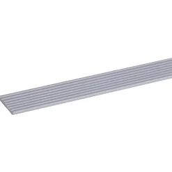 Kunststofprofielen|Overgangsprofielen > Geen Slijtstrip kunststof RVS look zelfklevend 2,5x28mm 260cm