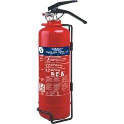 Brandblussers > Smartwares Brandblusser BB2 Poeder 2 kg Brandklasse ABC Inclusief Ophangbeugel
