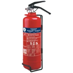 Brandblussers > Smartwares Brandblusser BB2 Poeder 2 kg Brandklasse ABC Inclusief Ophangbeugel