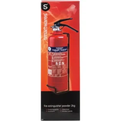 Brandblussers > Smartwares Brandblusser BB2 Poeder 2 kg Brandklasse ABC Inclusief Ophangbeugel