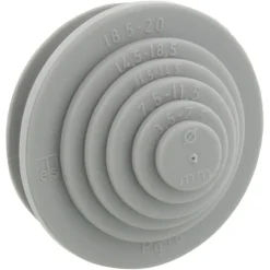 Installatiedraad|Elektradozen > Geen Snijnippel PG16 grijs tbv kabeldoos 20mm (10 stuks)