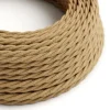 Stroomkabels > Creative Cables Snoer gedraaid jute per cm