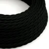 Stroomkabels > Creative Cables Snoer gedraaid zwart per cm
