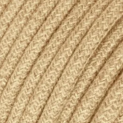 Stroomkabels > Creative Cables Snoer natuurlijk jute per cm