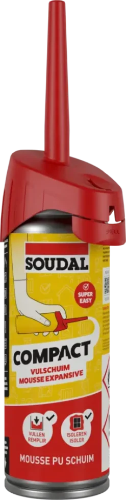 Isolatieschuim > Soudal PU-schuim Compact 150 ml