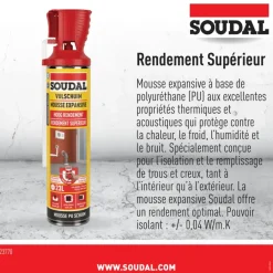 Isolatieschuim > Soudal PU-schuim 600ml