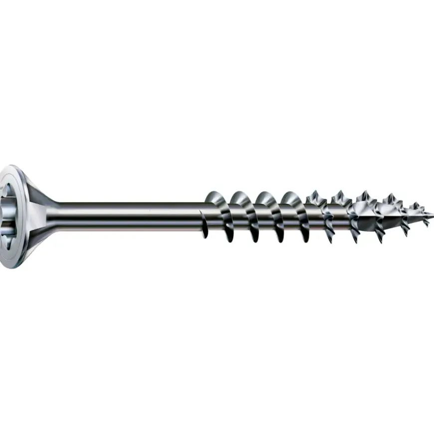 Spax schroef T-Star Plus geel 6x80 mm 100 stuks
