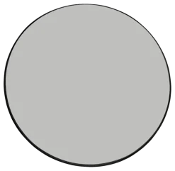 Spiegel Beau rond zwart 120 cm