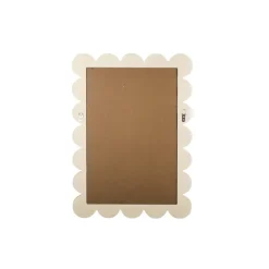 Spiegel beige met randjes