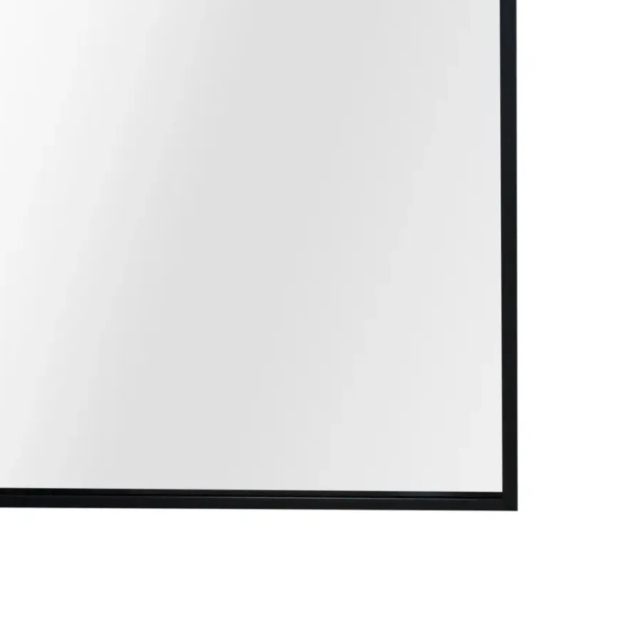 Spiegel Berlin alu zwart 180x80 cm