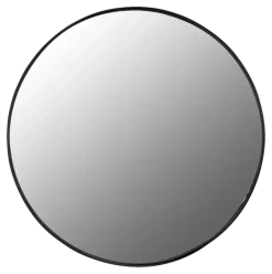 Spiegel Coco rond zwart 70 cm