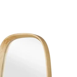 Spiegel met houten frame 40x160x4,8cm