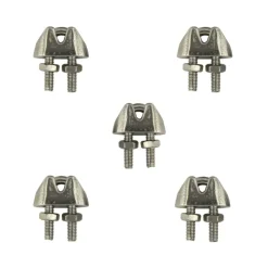 Staaldraadklemmen 3mm 5 stuks