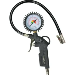 Compressoraccessoires > STANLEY bandenpomppistool met luchtdrukmeter