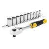 Sleutels- En Doppensets > STANLEY dopsleutelset 1/4" 11 Delig