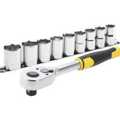 Sleutels- En Doppensets > STANLEY dopsleutelset 1/2 10 delig