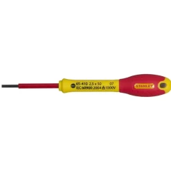 Schroevendraaiers > STANLEY FatMax schroevendraaier VDE platkop SL2,5x50 mm