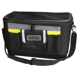 Gereedschapskisten & Opbergsystemen > STANLEY gereedschapstas zwart met grijs 16 inch