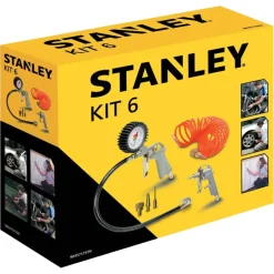 Compressoraccessoires > STANLEY luchtgereedschapset 6-delig