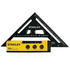 Overig Meetgereedschap > STANLEY multifunctionele aluminium bouwdriehoek 300mm