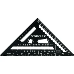 Overig Meetgereedschap > STANLEY multifunctionele aluminium bouwdriehoek 180mm