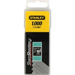 Stanley nieten type CT lengte 10mm - 1000st.