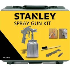 Compressoraccessoires > STANLEY pneumatisch spuitpistool in koffer