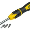 Schroevendraaiers > STANLEY ratel schroevendraaier incl. 10 bits