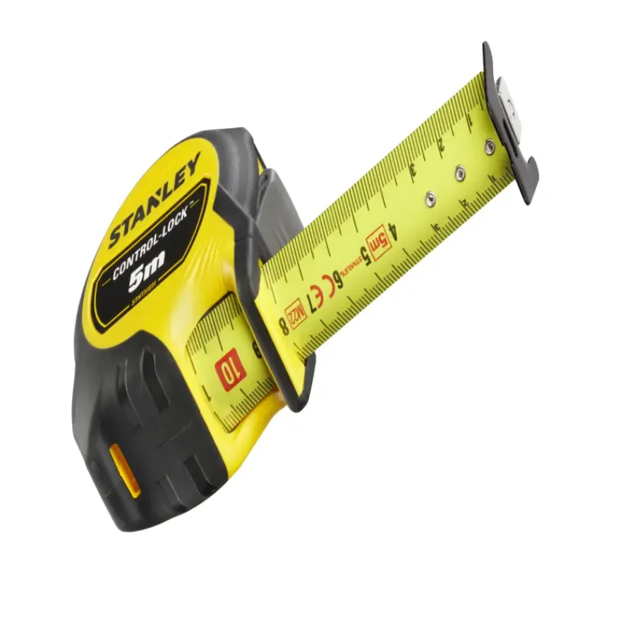 Rolbandmaten > STANLEY rolbandmaat Control-Lock 5 meter