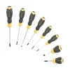 Schroevendraaiers > STANLEY schroevendraaierset Cushiongrip 8 delig