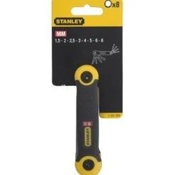 Sleutels- En Doppensets > STANLEY stiftsleutelset 8-delig