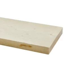 Vuren Geschaafd|Vuren Ruw > TPA Steigerhout ca. 29 x 195 mm lengte 250 cm blank