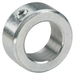 Stelring + binnen zeskant bout verzilverd 12,2 mm 2st