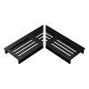 Tuinafwatering > Stonewish Ultra Drain L-rooster zwart recht patroon