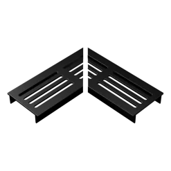Tuinafwatering > Stonewish Ultra Drain L-rooster zwart recht patroon