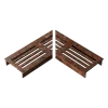 Tuinafwatering > Stonewish Ultra Drain L-rooster corten recht patroon