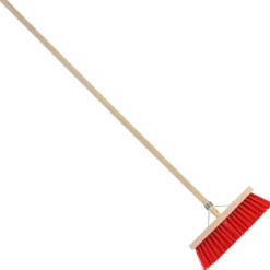Straatbezem 35 cm met steel 140 cm